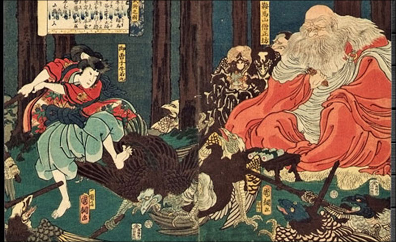 Tengu Folklore Giapponese