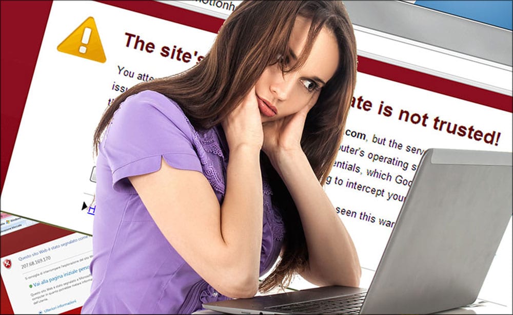 Sito Non Sicuro Chrome