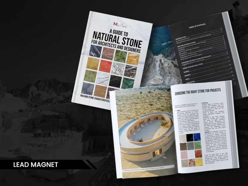 Lead Magnet - Sito web per impresa di commercio pietre naturali