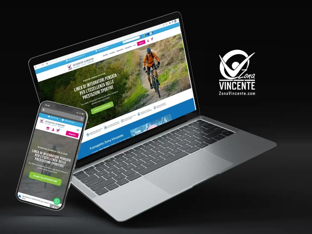 Sito web per vendita Integratori Sportivi