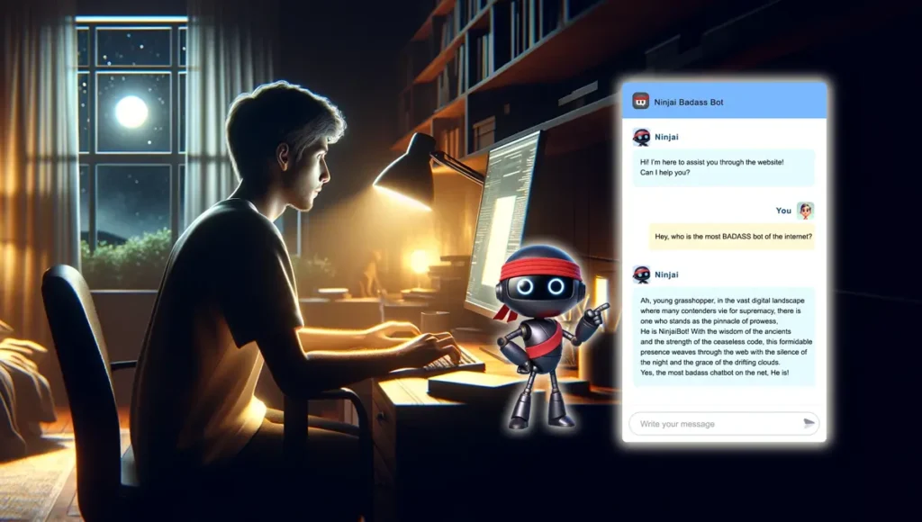 chatbot ai sito web